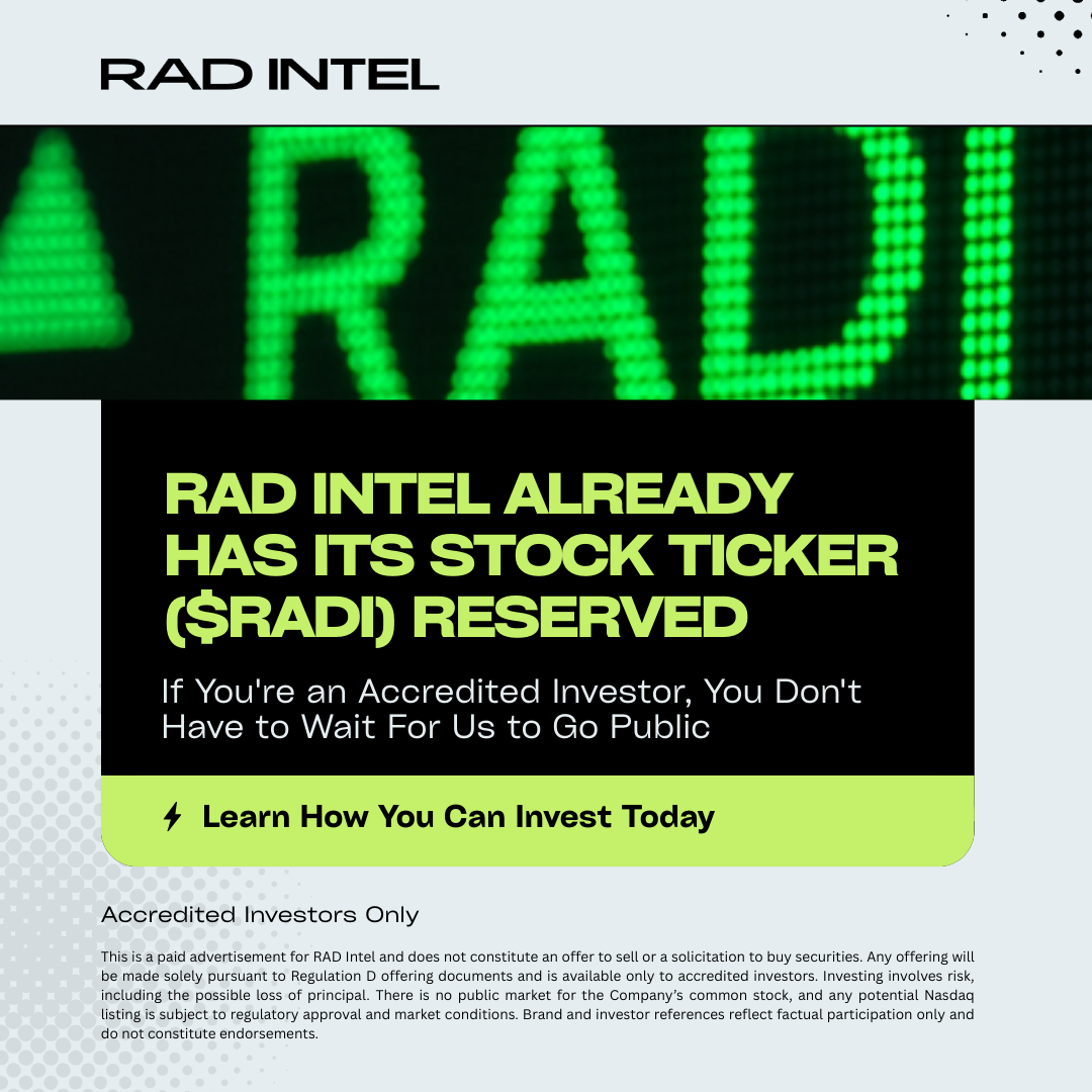 RAD Intel Facebook ad