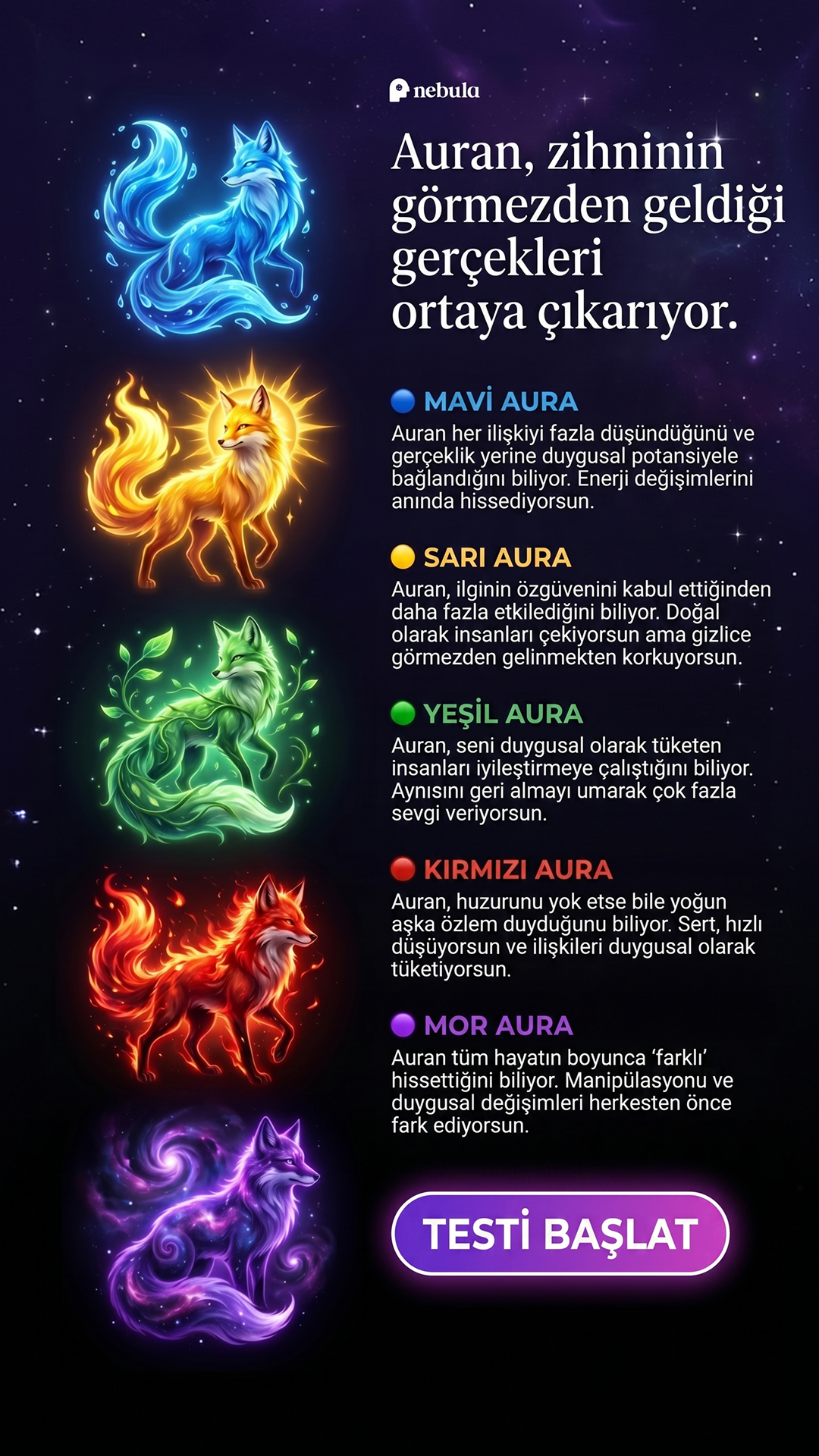 Nebula: Aura Power Reading Facebook ad