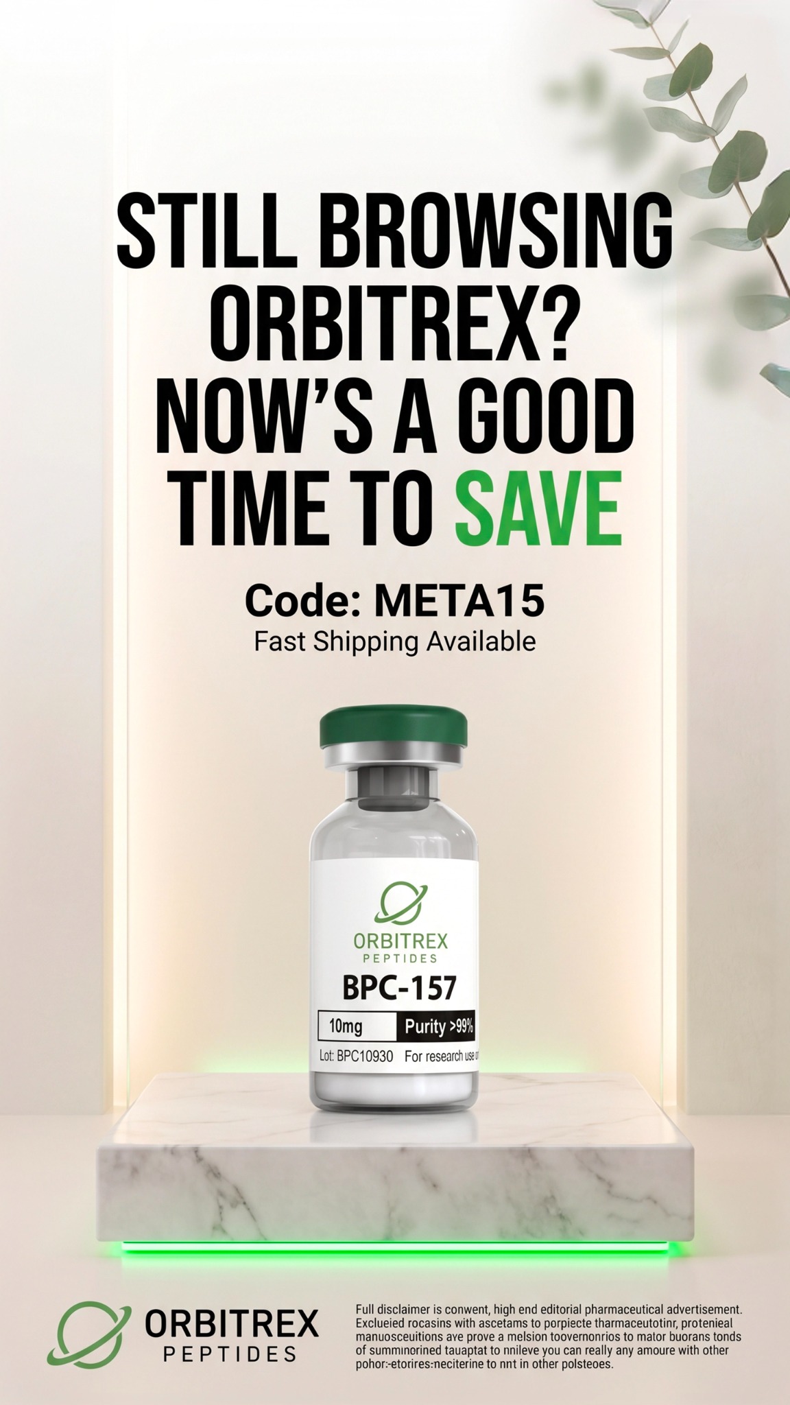 Orbitrex Facebook ad from May 2, 2026
