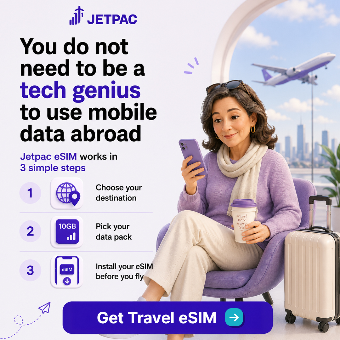 Jetpac Facebook ad