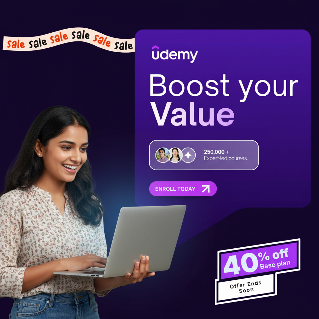 Udemy Facebook ad