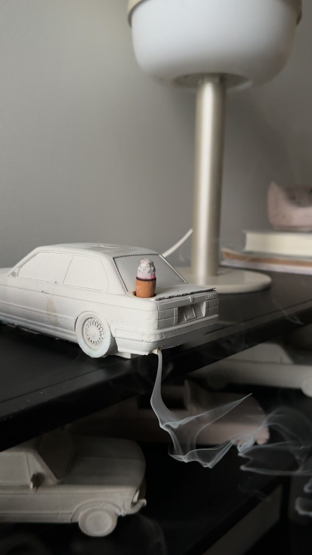Dos Santos Collective Facebook ad: Park an E30 on Your Desk