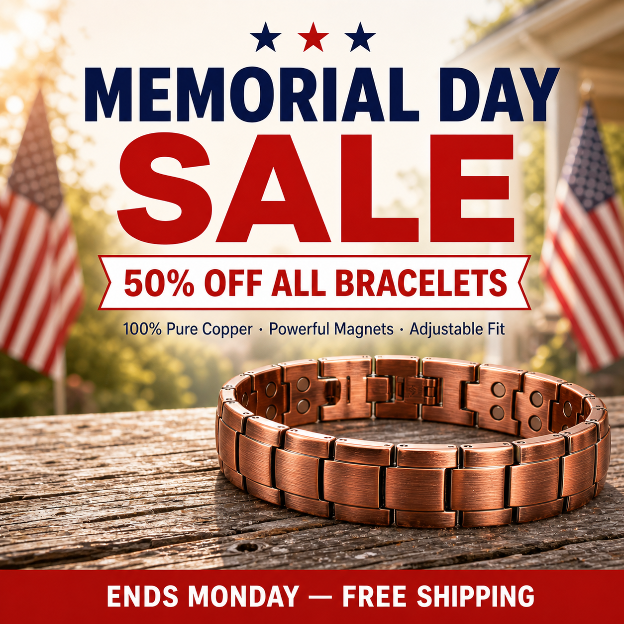 Nora Giles Facebook ad: Memorial Day Sale Ends Monday