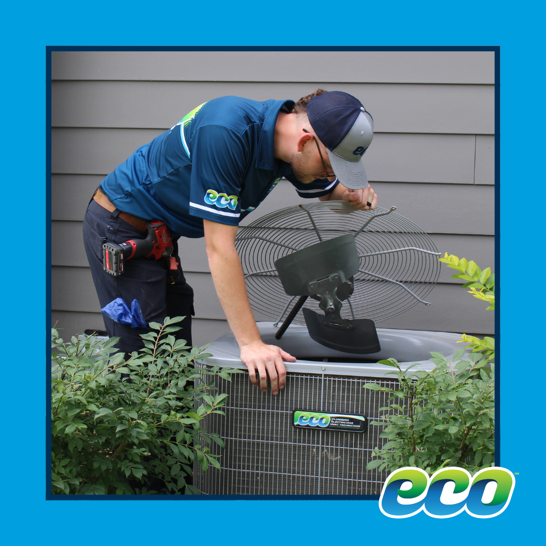 Eco Plumbers, Electricians, and HVAC Technicians Facebook ad