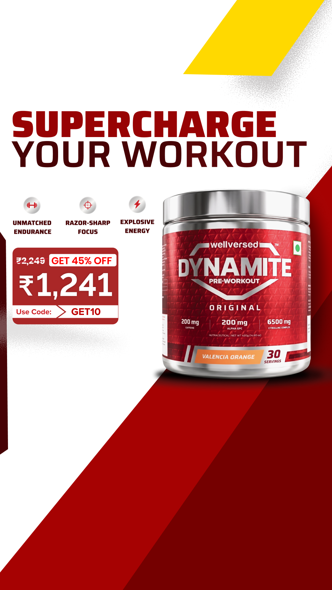 Dynamite - Wellversed Brand Facebook ad