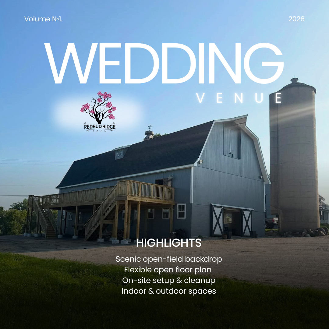 Redbud Ridge Farm - event venue Facebook ad from Jan 28, 2026