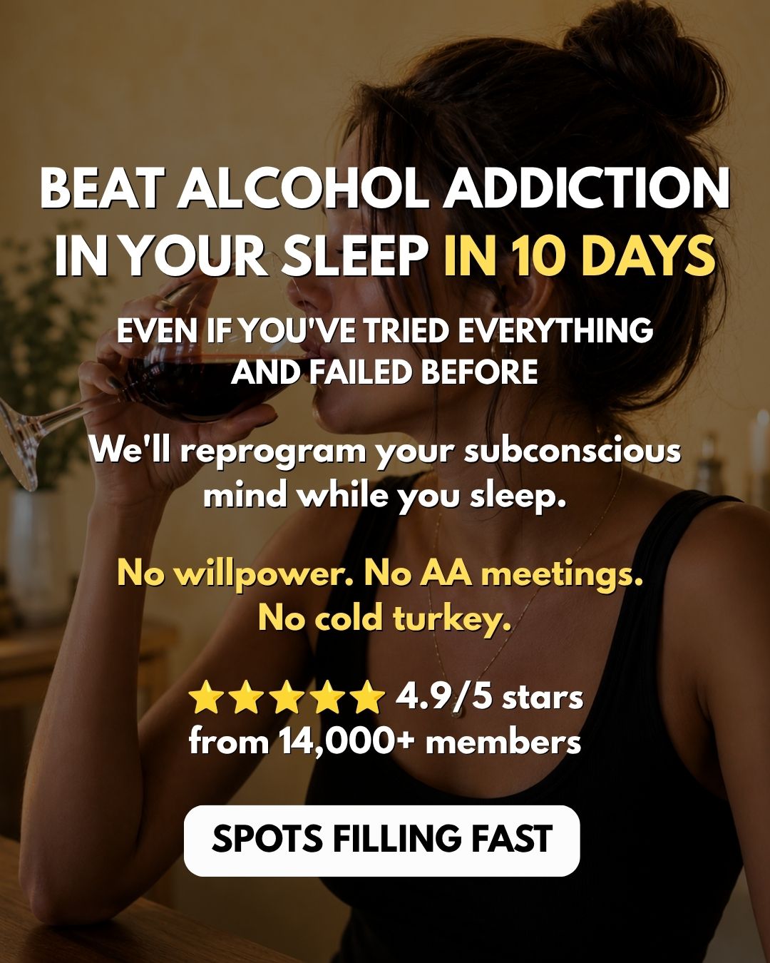 Hypnotherapist - Dr. Mary Patnaude Facebook ad