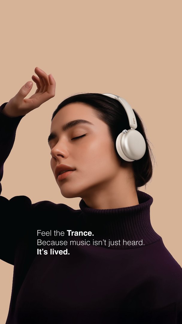 FINGERS Facebook ad: Step into sound redefined with 3D-Trance ANC On-Ear…