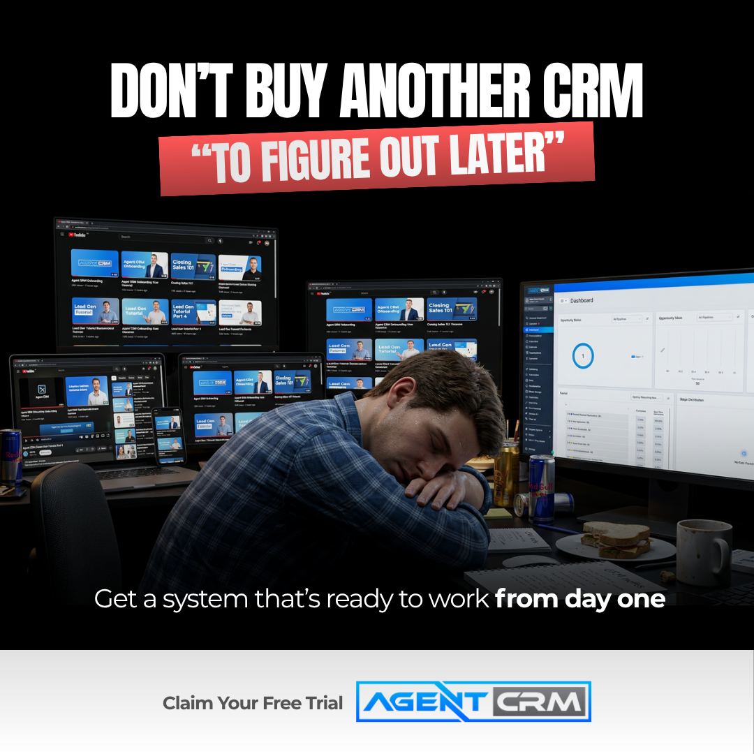 Agent CRM: AI-Powered Sales+Marketing Software Facebook ad