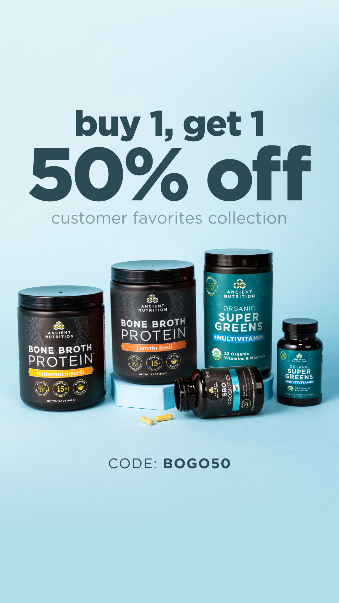 Ancient Nutrition Facebook ad
