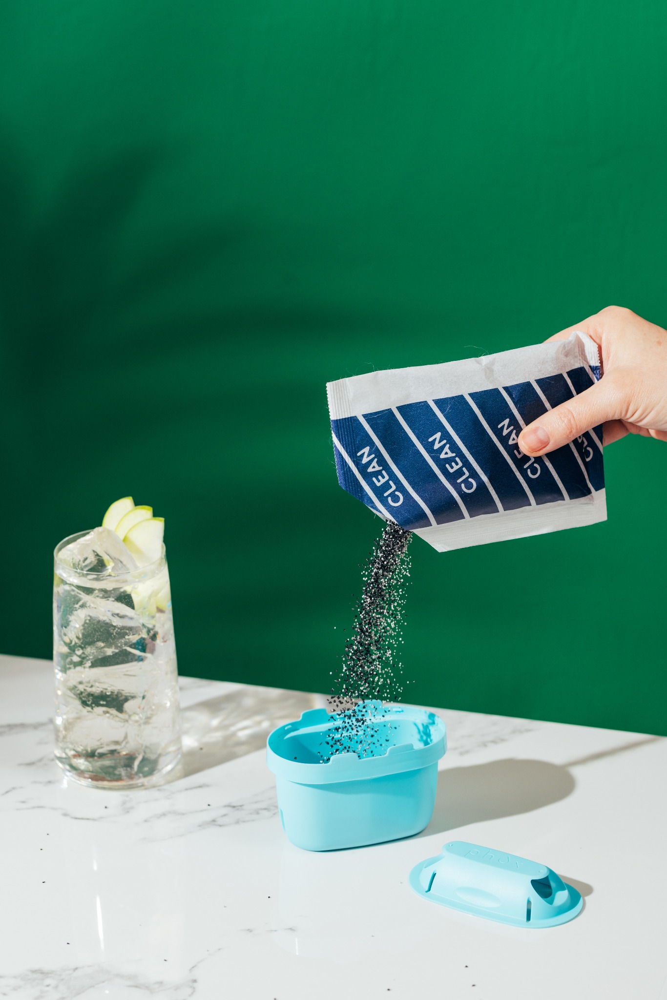 Phox Water Facebook ad: Ditch single-use filters for Phox.
