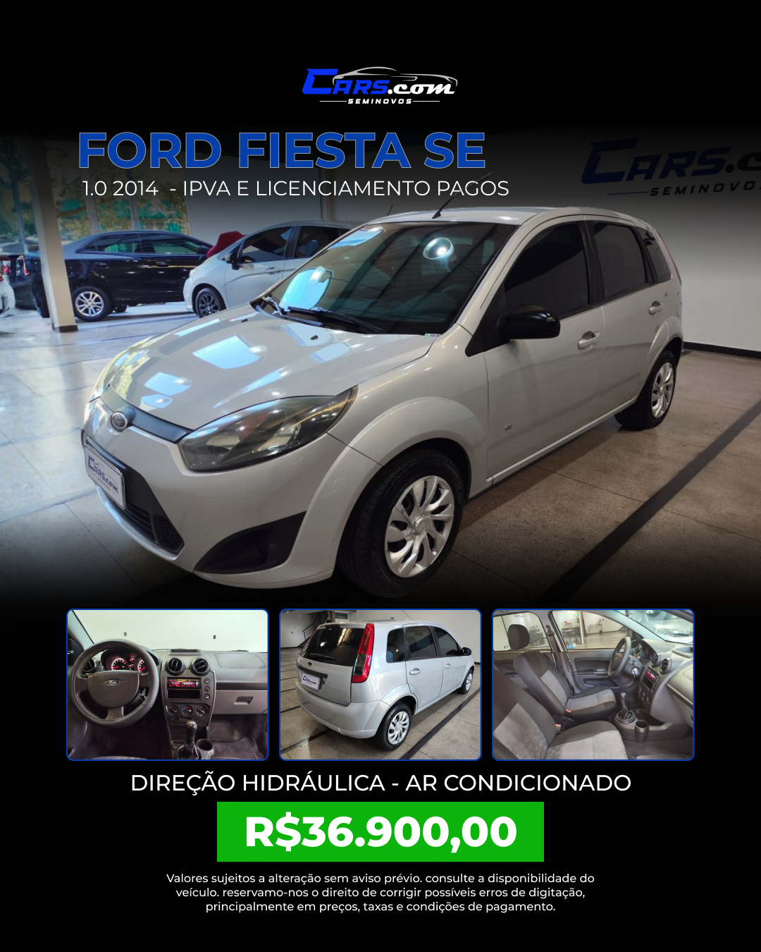Cars.comseminovos Facebook ad from Jun 17, 2026