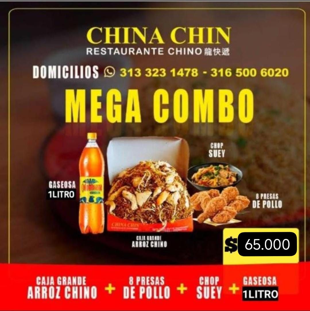 Restaurante China Chin Facebook ad: Gran promoción en 65 mil muy deliciosa muy…