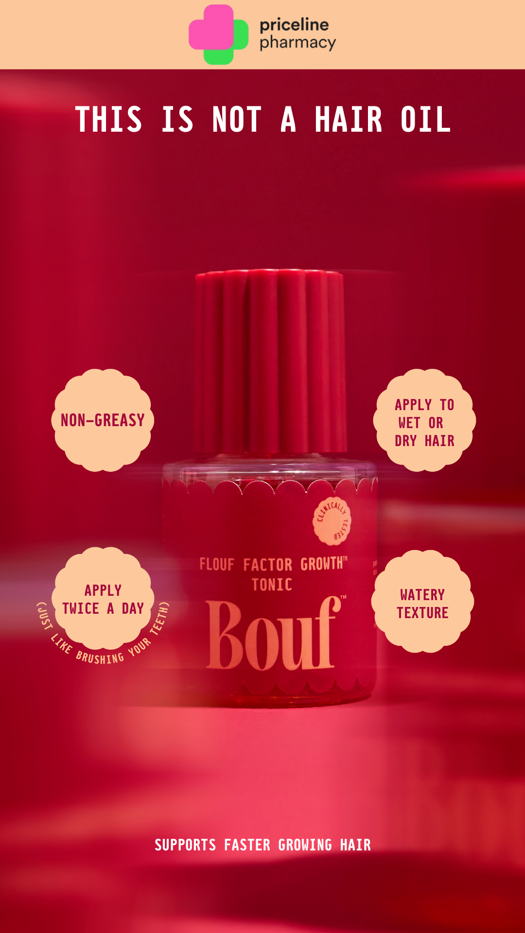 Bouf Haircare Facebook ad