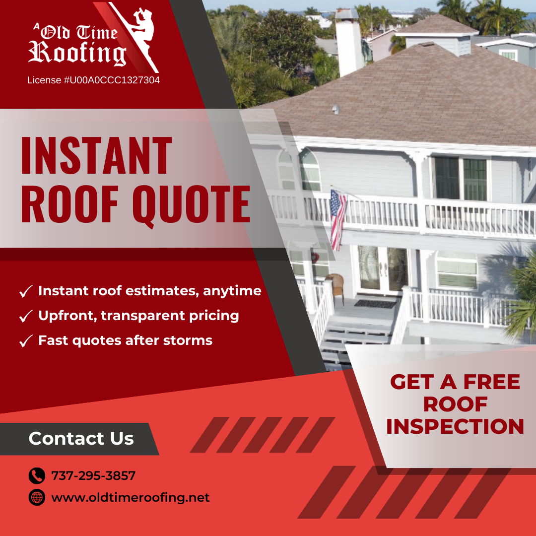A Old Time Roofing Facebook ad