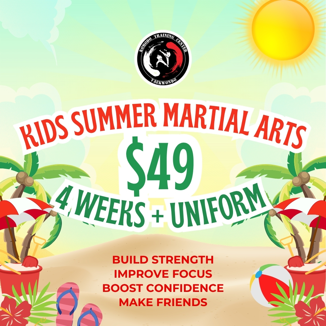 Komodo Training Center Facebook ad: Lauderhill Kids Martial Arts Summer Special, 4 Weeks for…