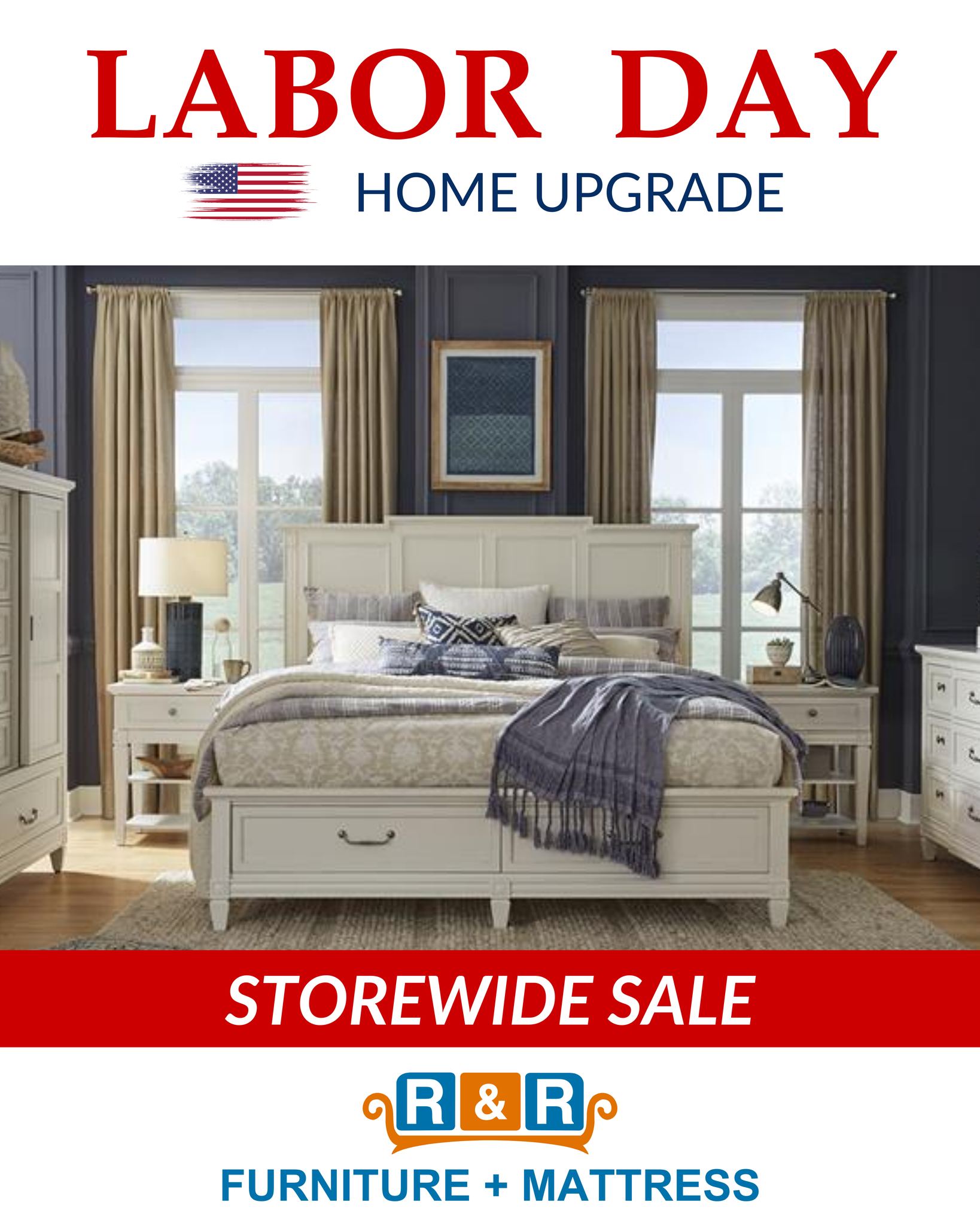 R & R Furniture + Mattress Arroyo Grande Facebook ad: Rest & Relax with the biggest selection of…