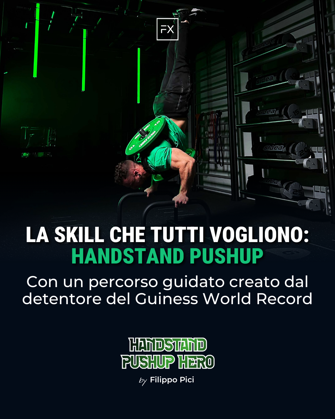 FitnessX Calisthenics Facebook ad