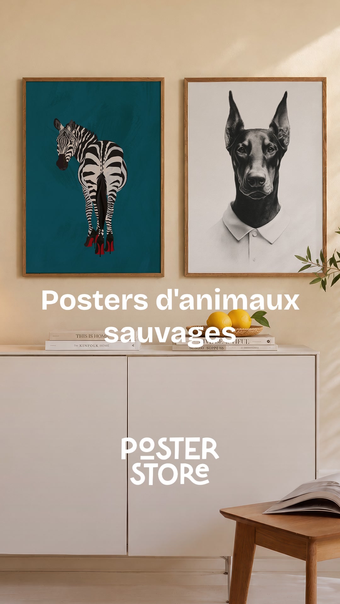 Poster Store Facebook ad from Aug 4, 2026