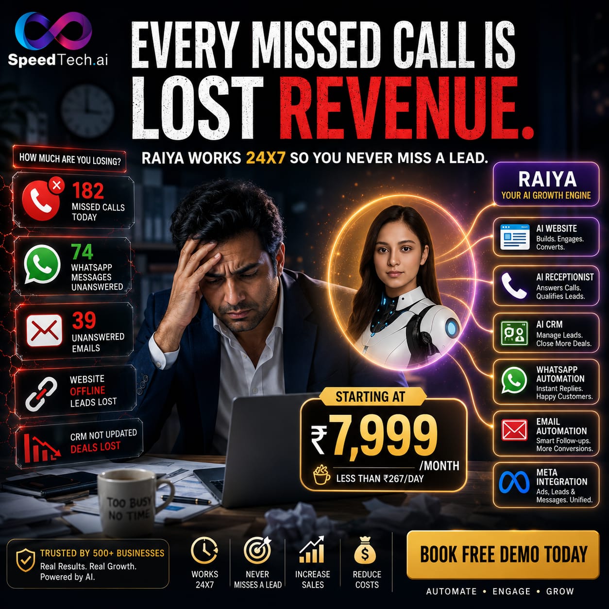 SpeedTech Facebook ad from Jul 30, 2026