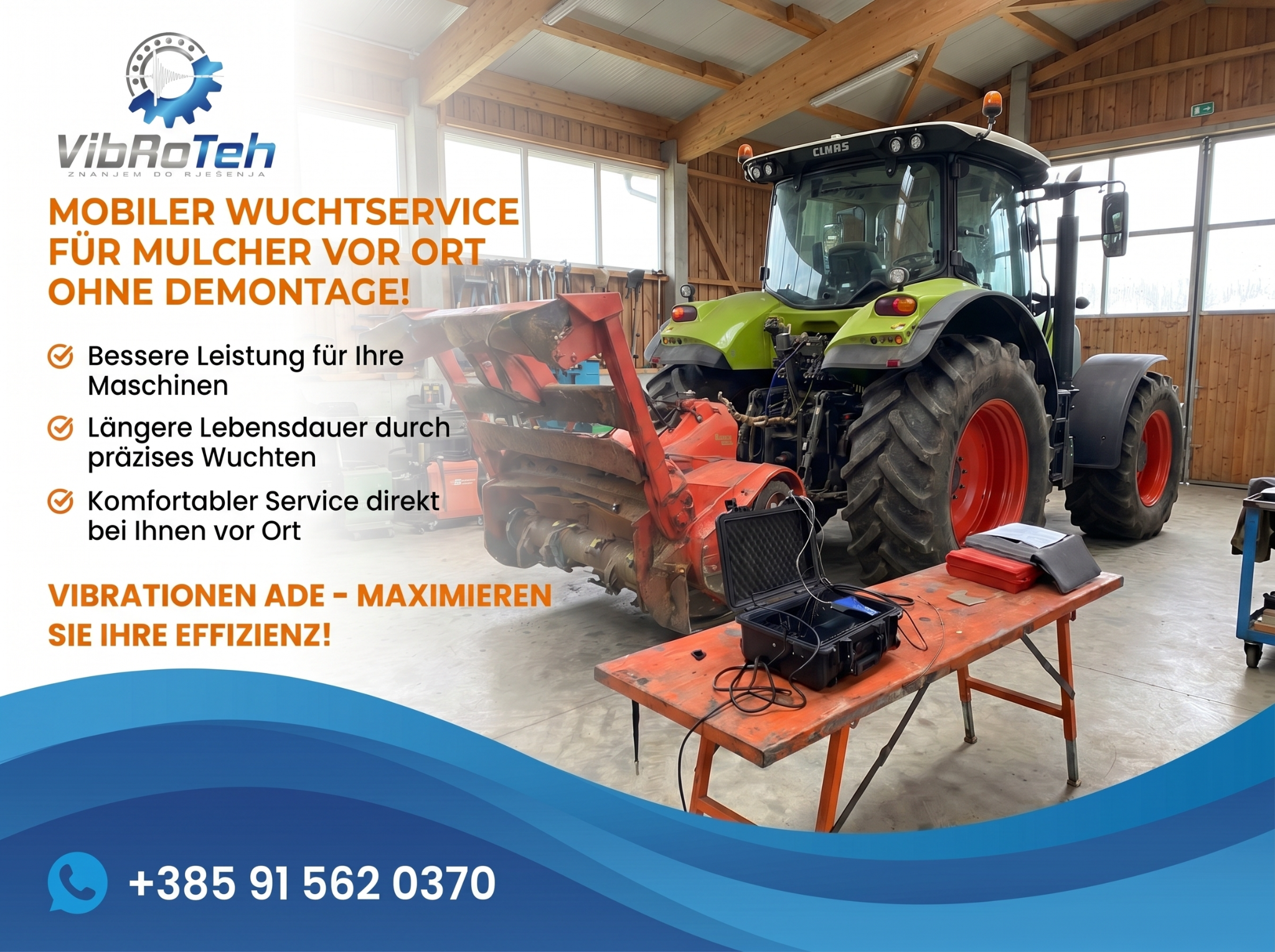 Mulcher und Landmaschinen wuchten Facebook ad