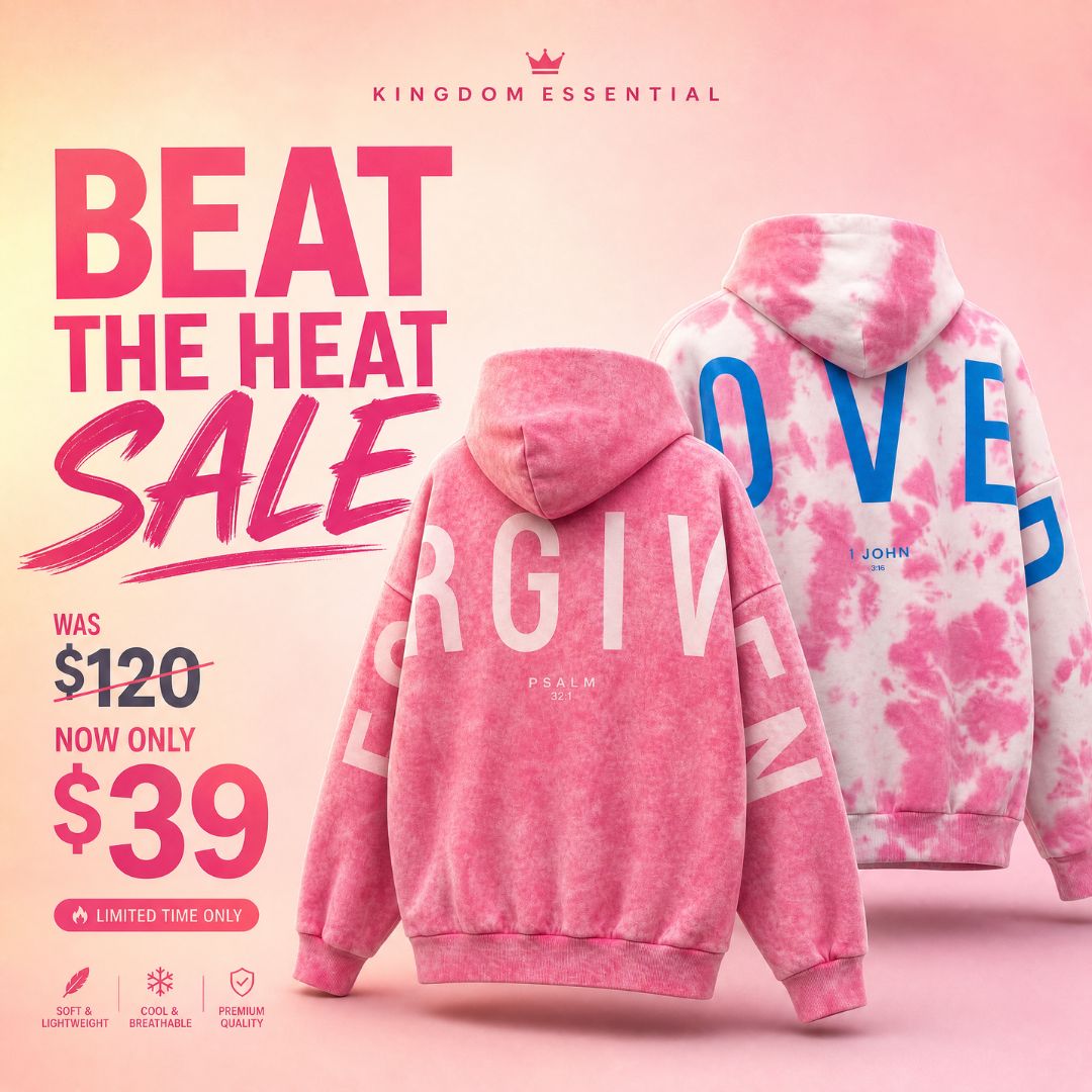 God's Love Overcomes Facebook ad: $39 Hoodie SALE - Normally $120