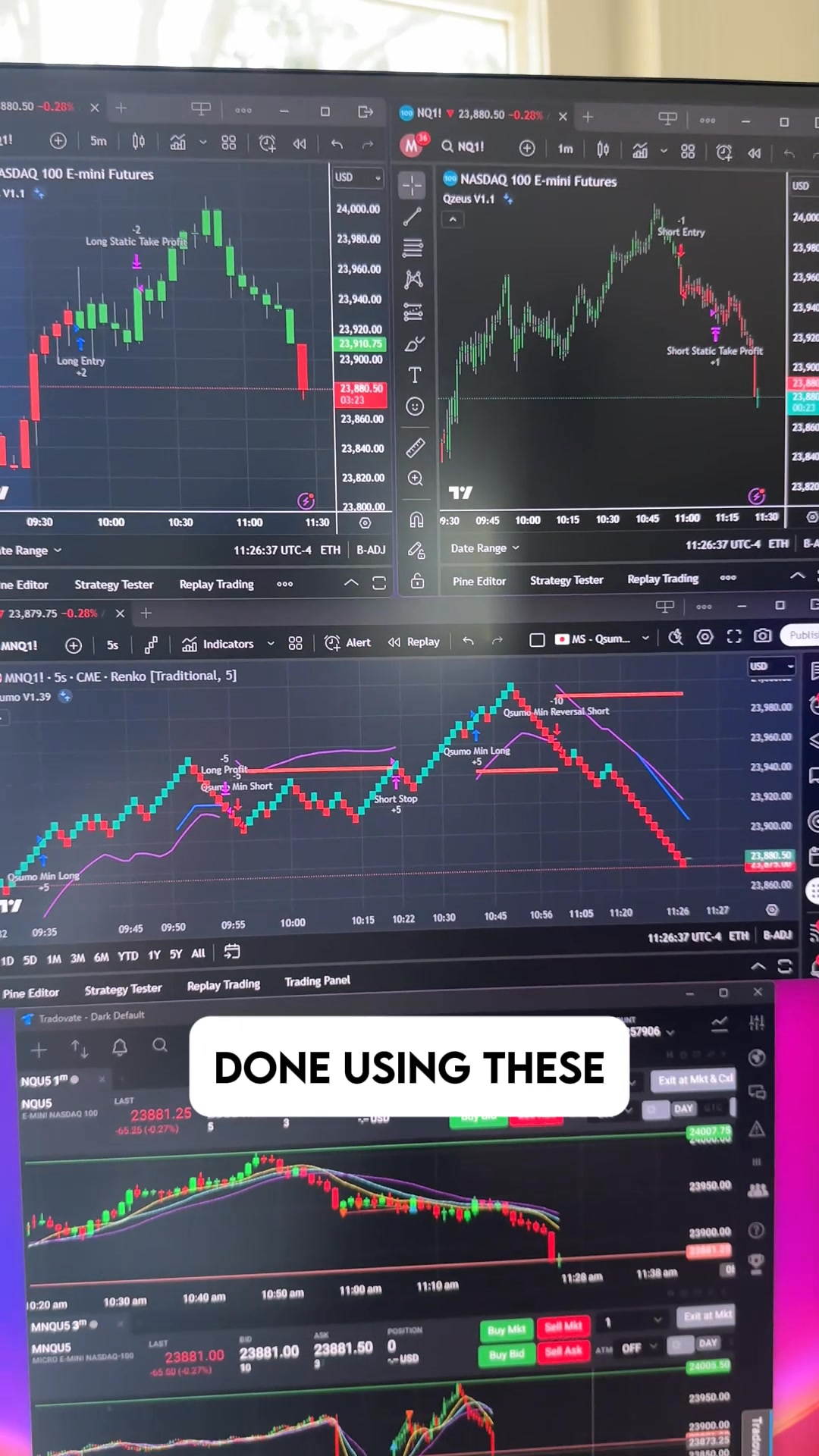QuantVue Facebook ad: AI-Powered Automation