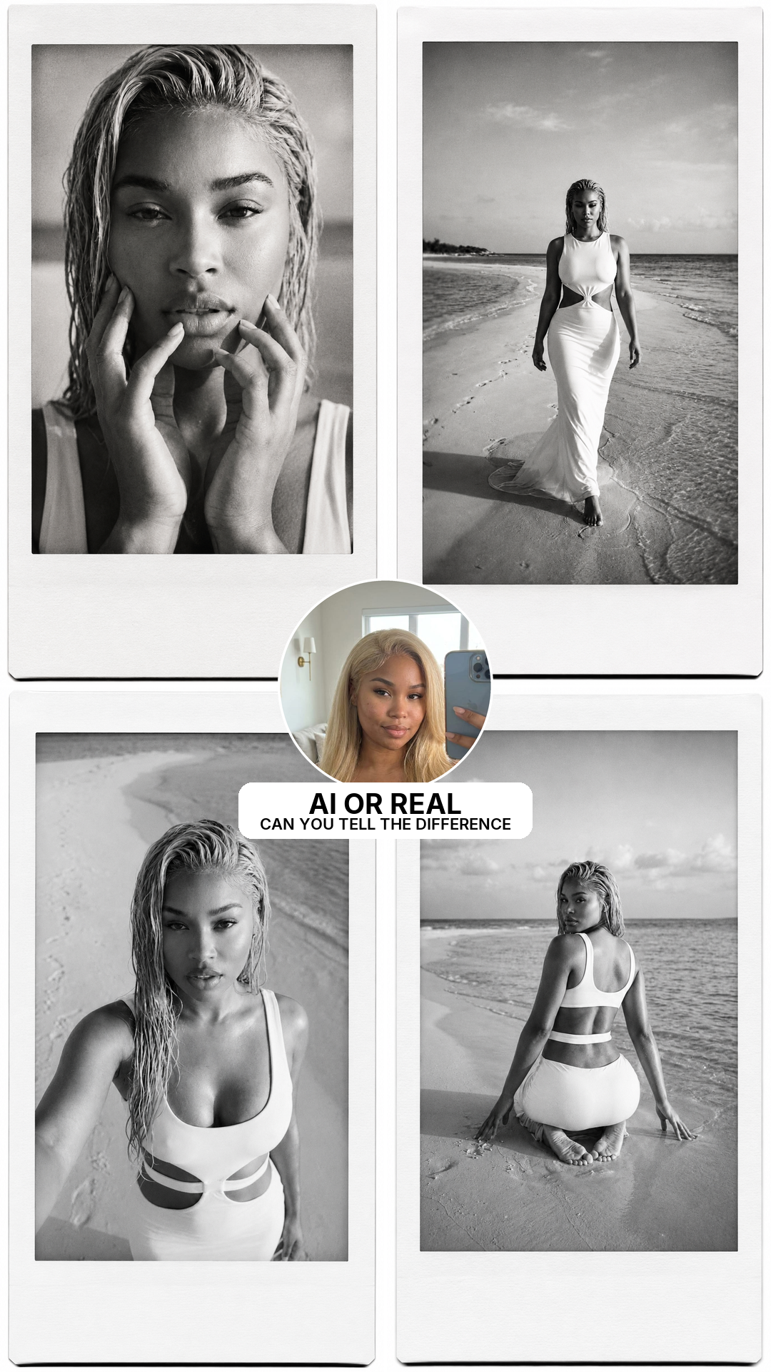 Glam AI: AI Content Generator App Facebook ad