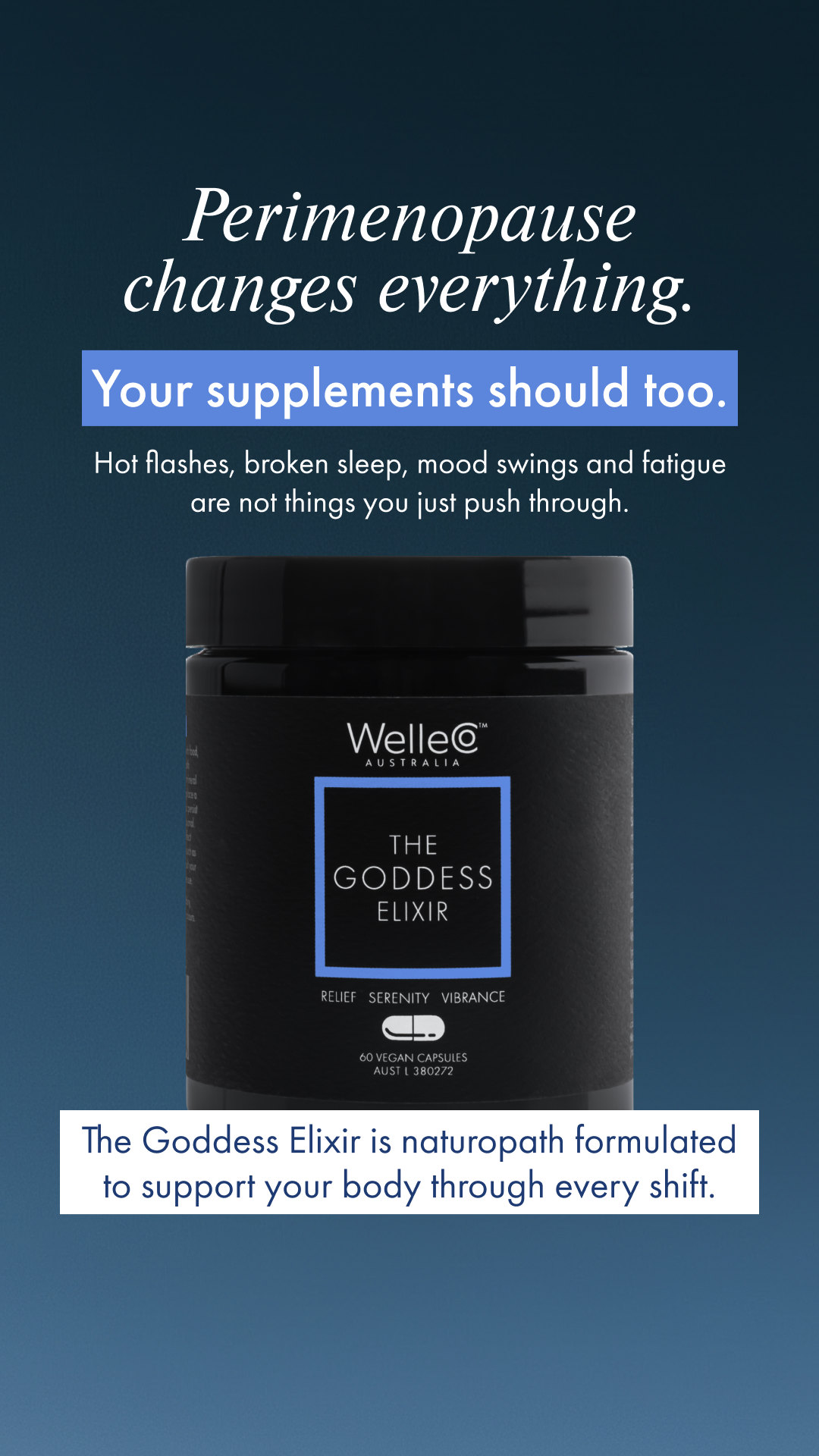 WelleCo Facebook ad