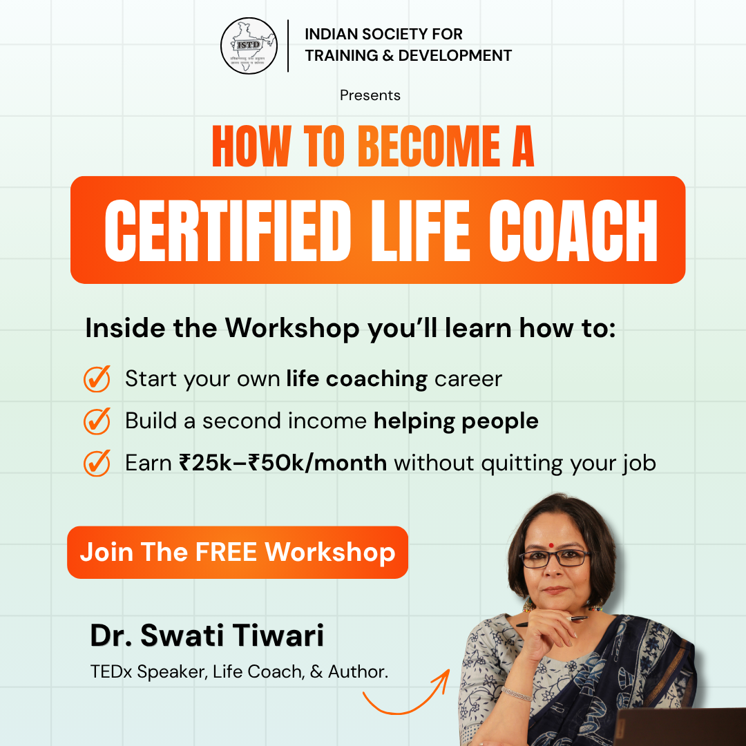 Coach Swati Tiwari Facebook ad: Become a Certified Life Coach