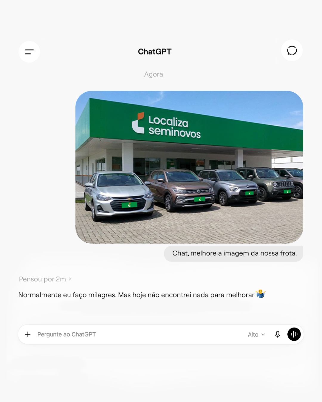 Localiza Seminovos Facebook ad
