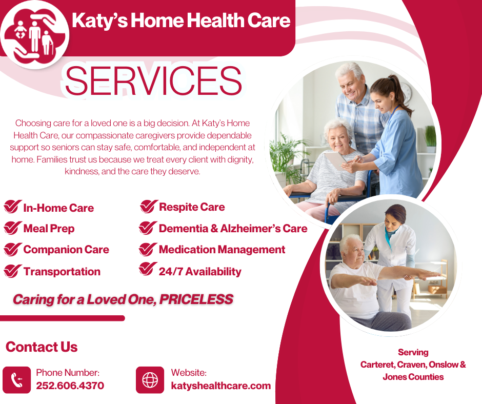 Katy’s Home Health Care of NC Facebook ad