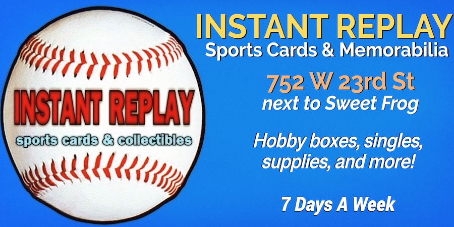 Instant Replay Sports Cards Facebook ad: Instant Replay: Panama City's sports card & collectibles…
