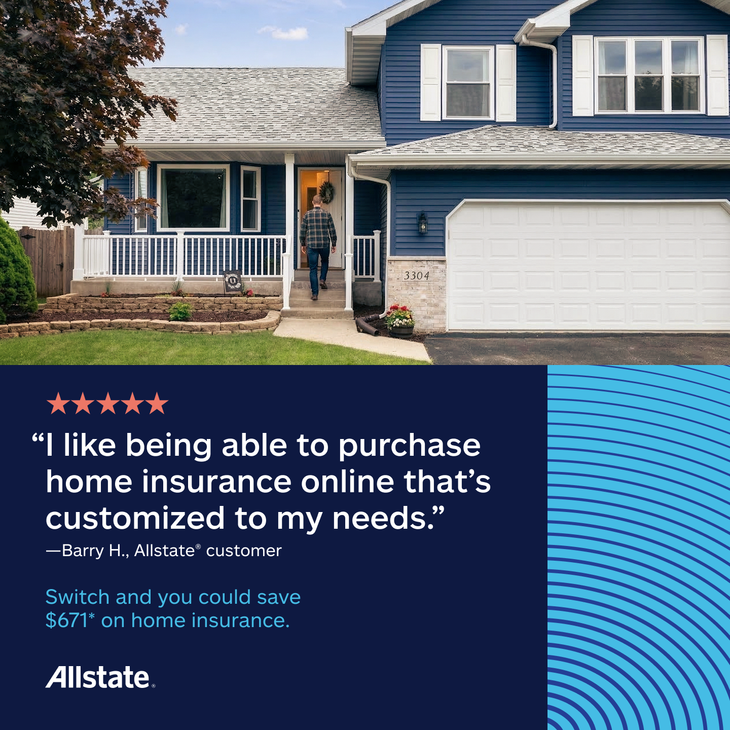 Allstate Facebook ad