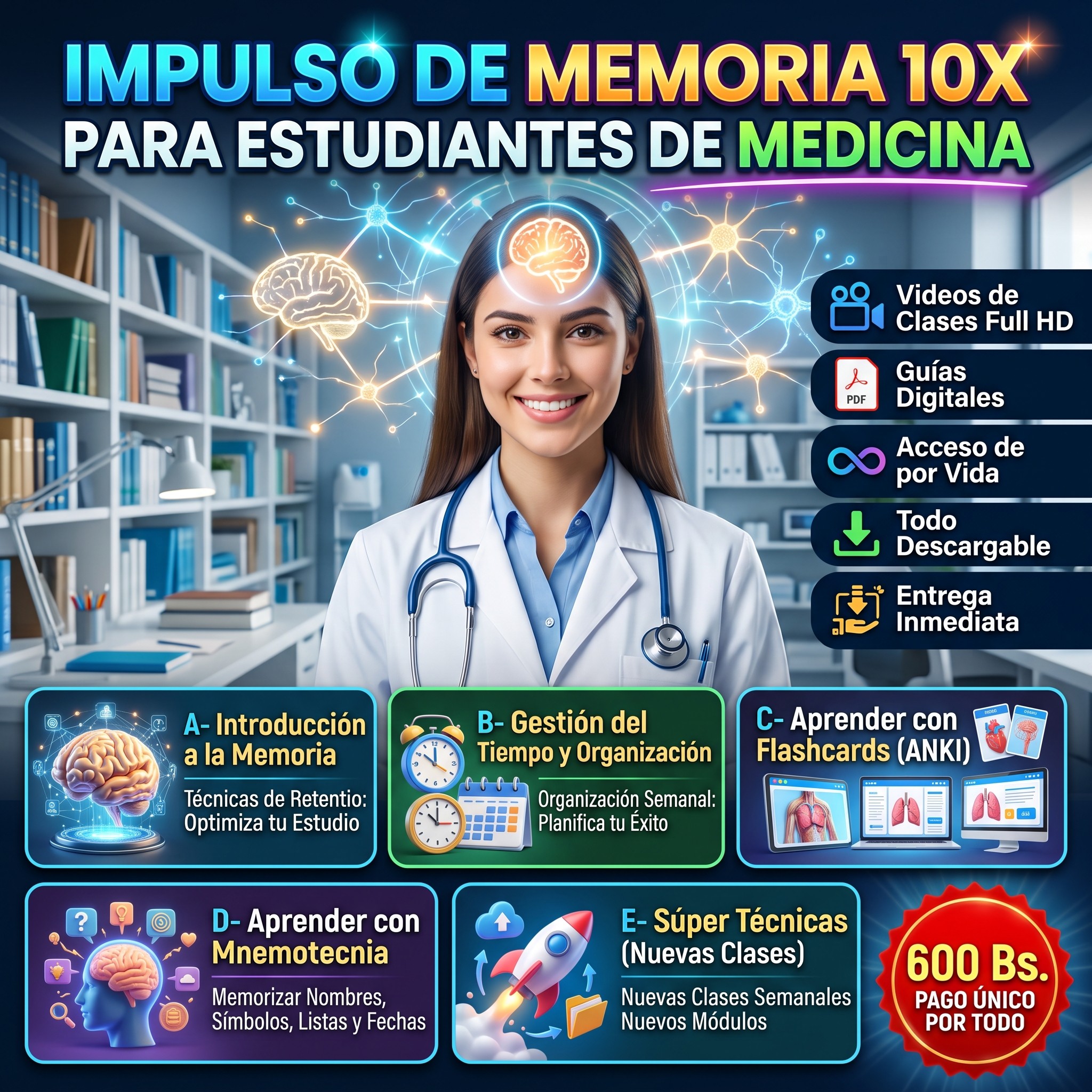 Arte Educativo 2 Facebook ad: TODO POR TAN SOLO 600 BOLÍVARES