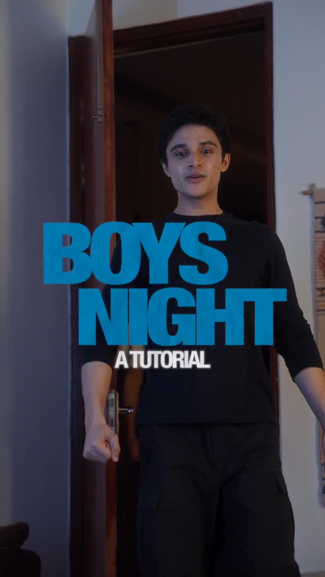 Nykaa Man Facebook ad: boys’ night (noun)