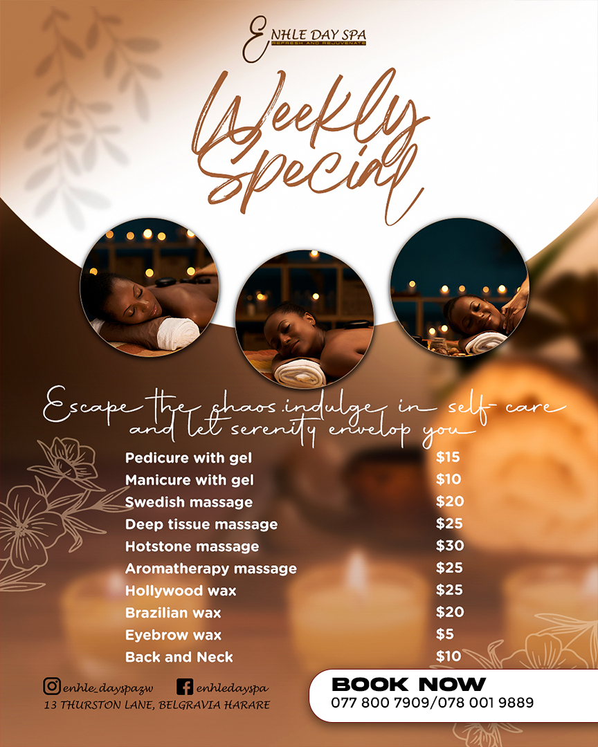 Enhle spa day Facebook ad