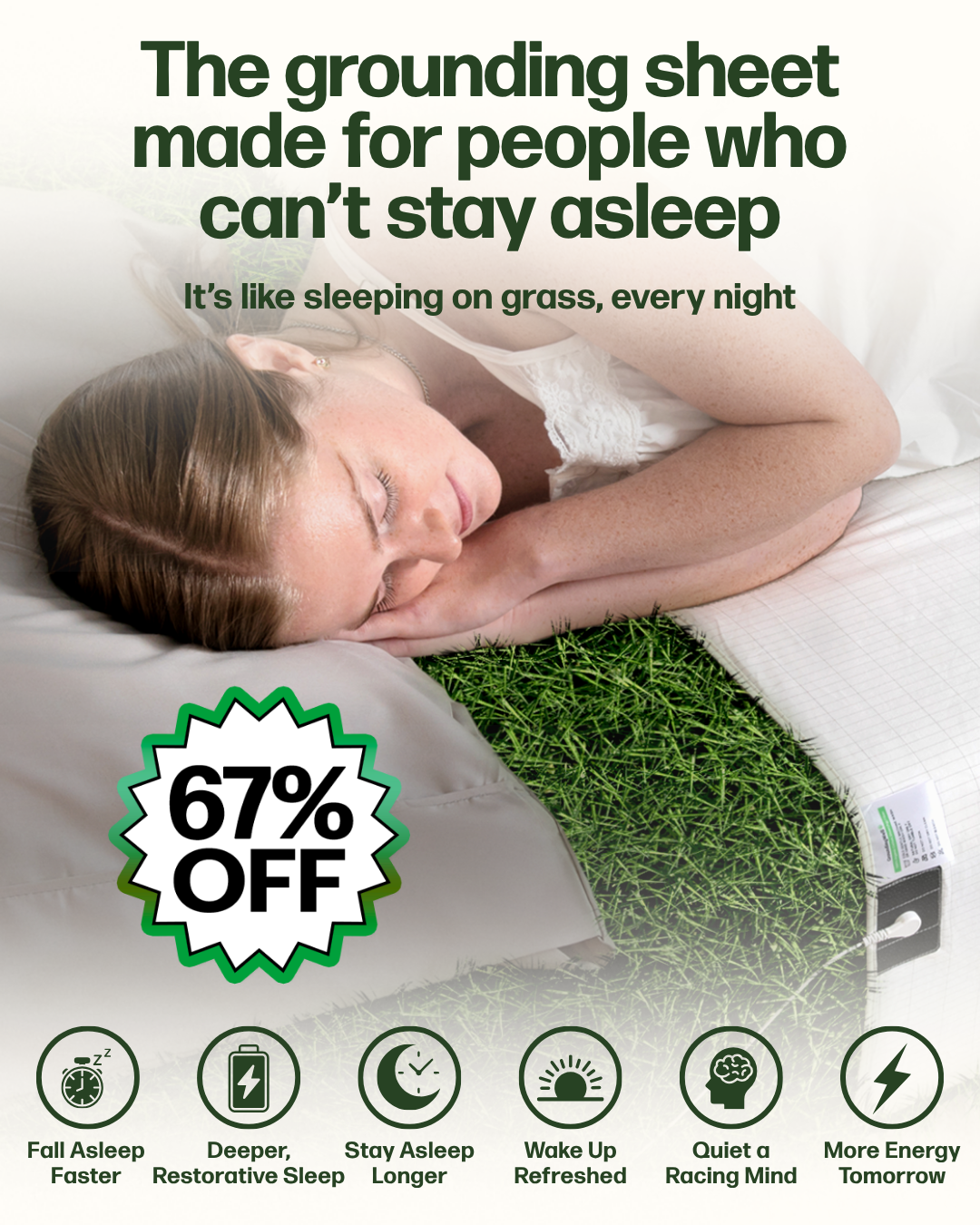 Grounding Health Benefits Facebook ad