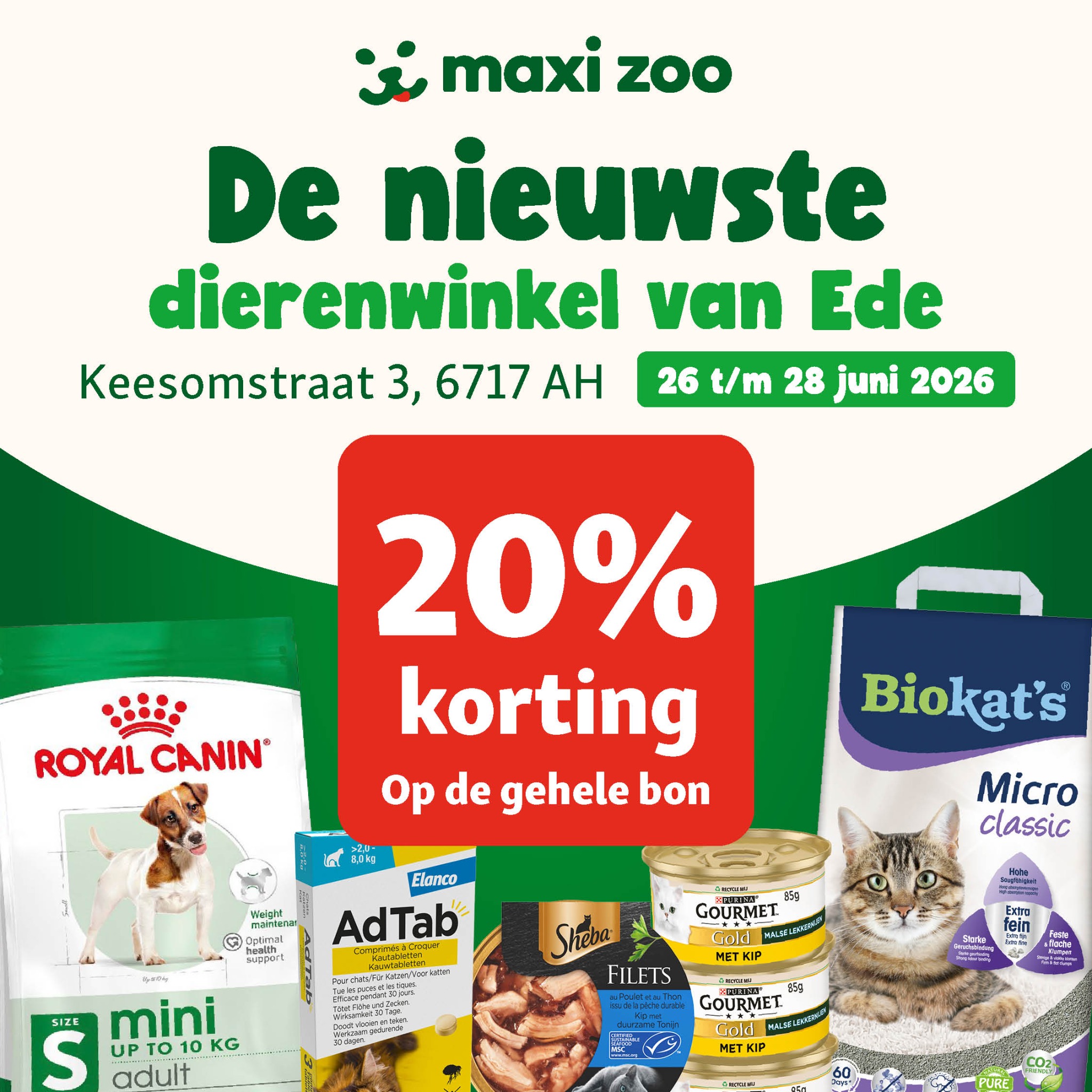 Maxi Zoo Nederland Facebook ad
