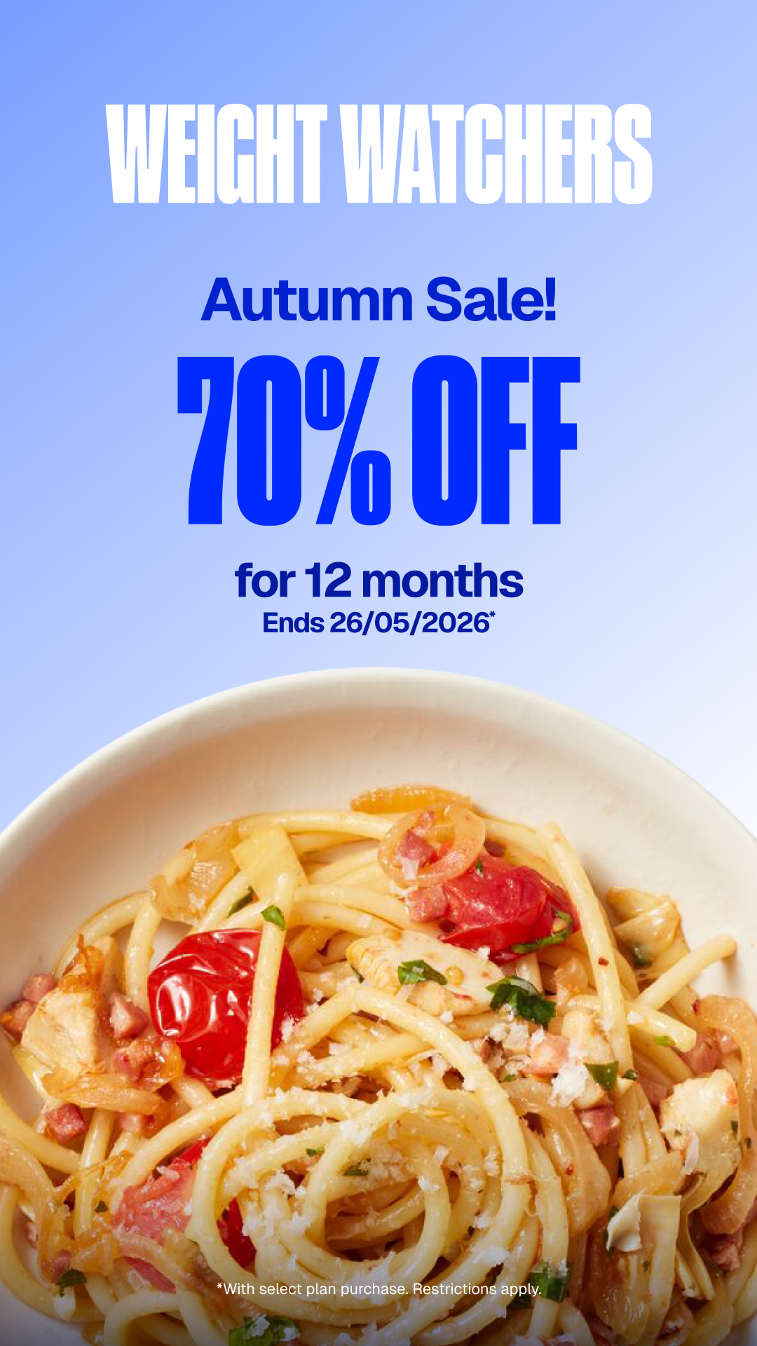 WeightWatchers Facebook ad