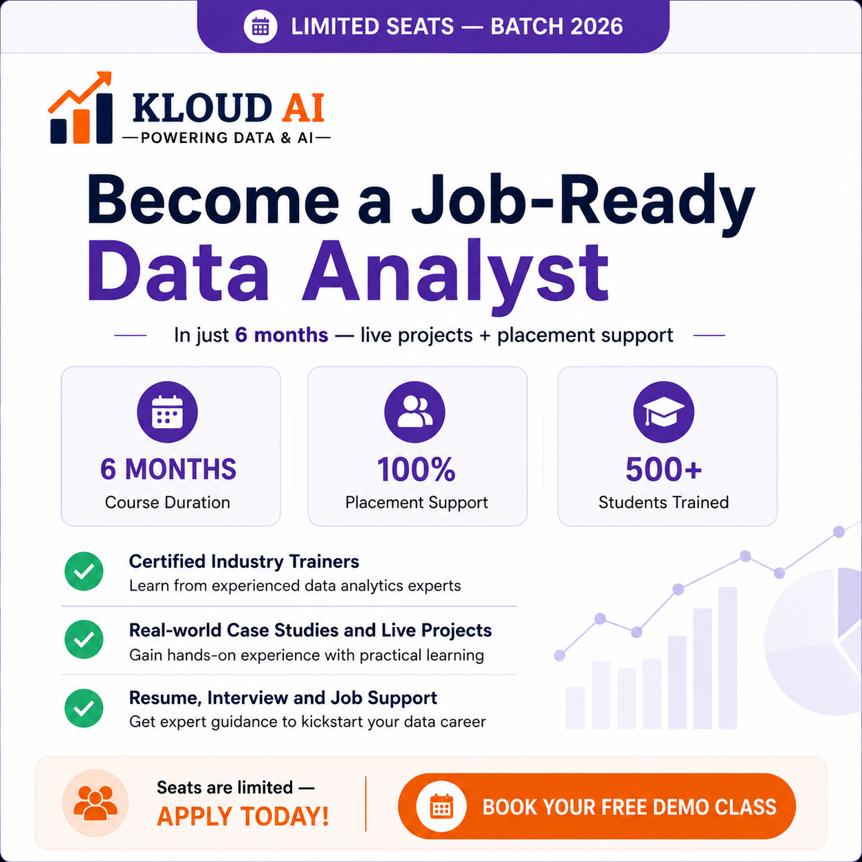 Neha Siby - AI Career Coach Facebook ad: Become a Job-Ready Data Analyst in 6 Months