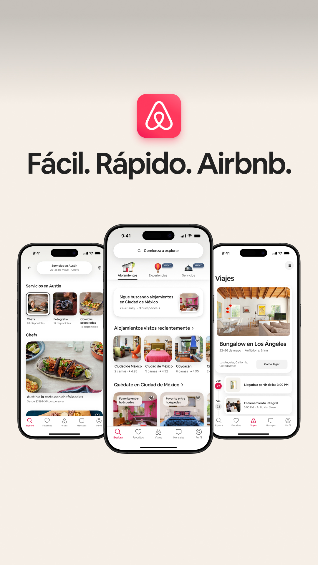 Airbnb Facebook ad