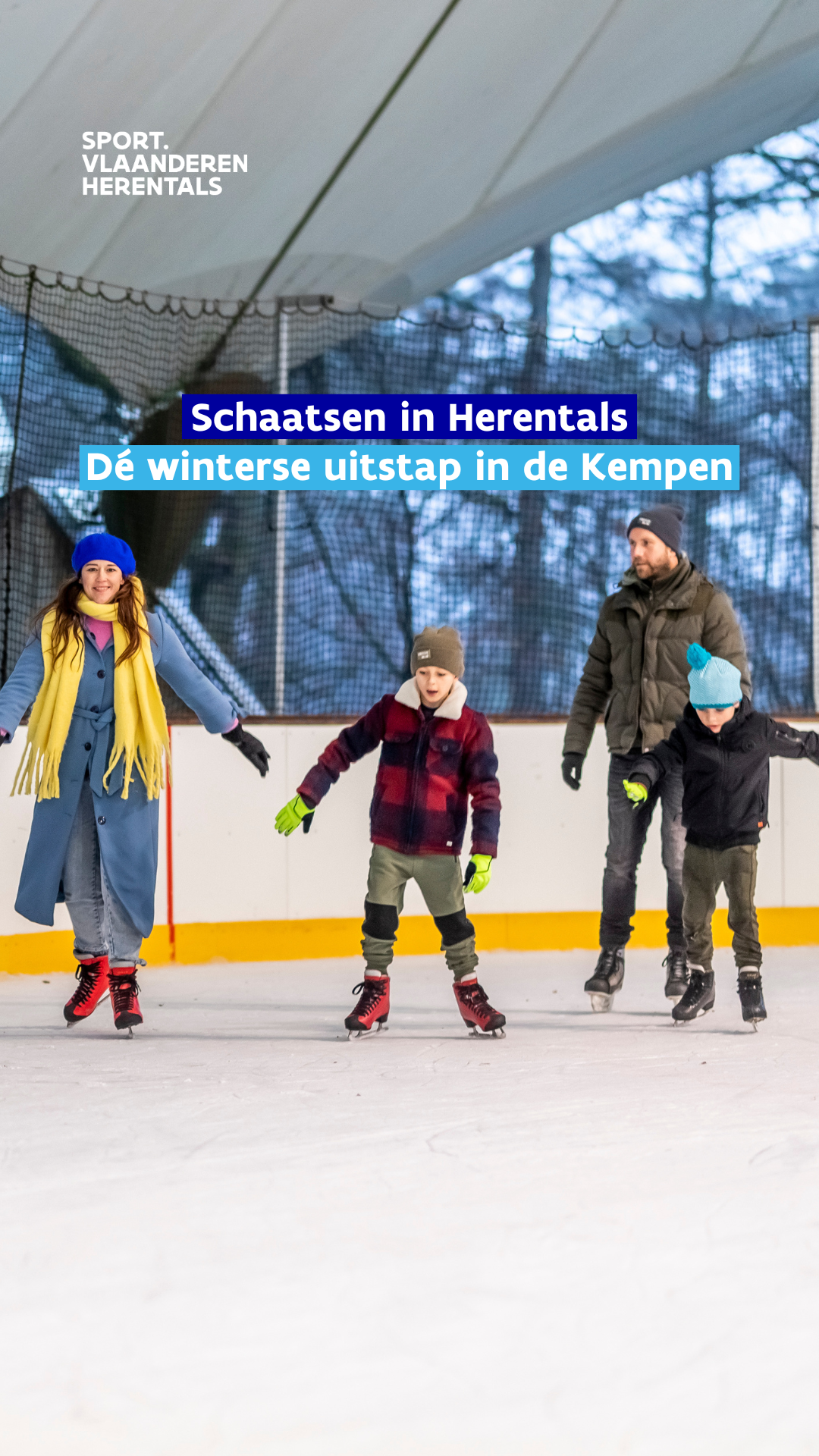 Sport Vlaanderen Herentals Facebook ad from Jan 5, 2026