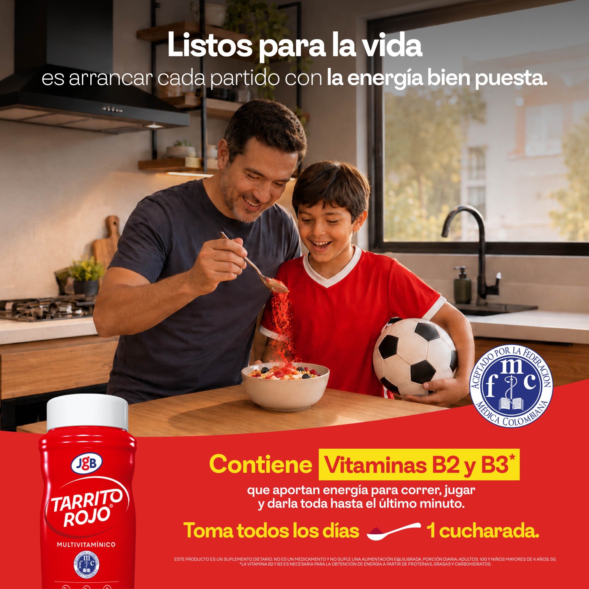 Tarrito Rojo JGB Facebook ad