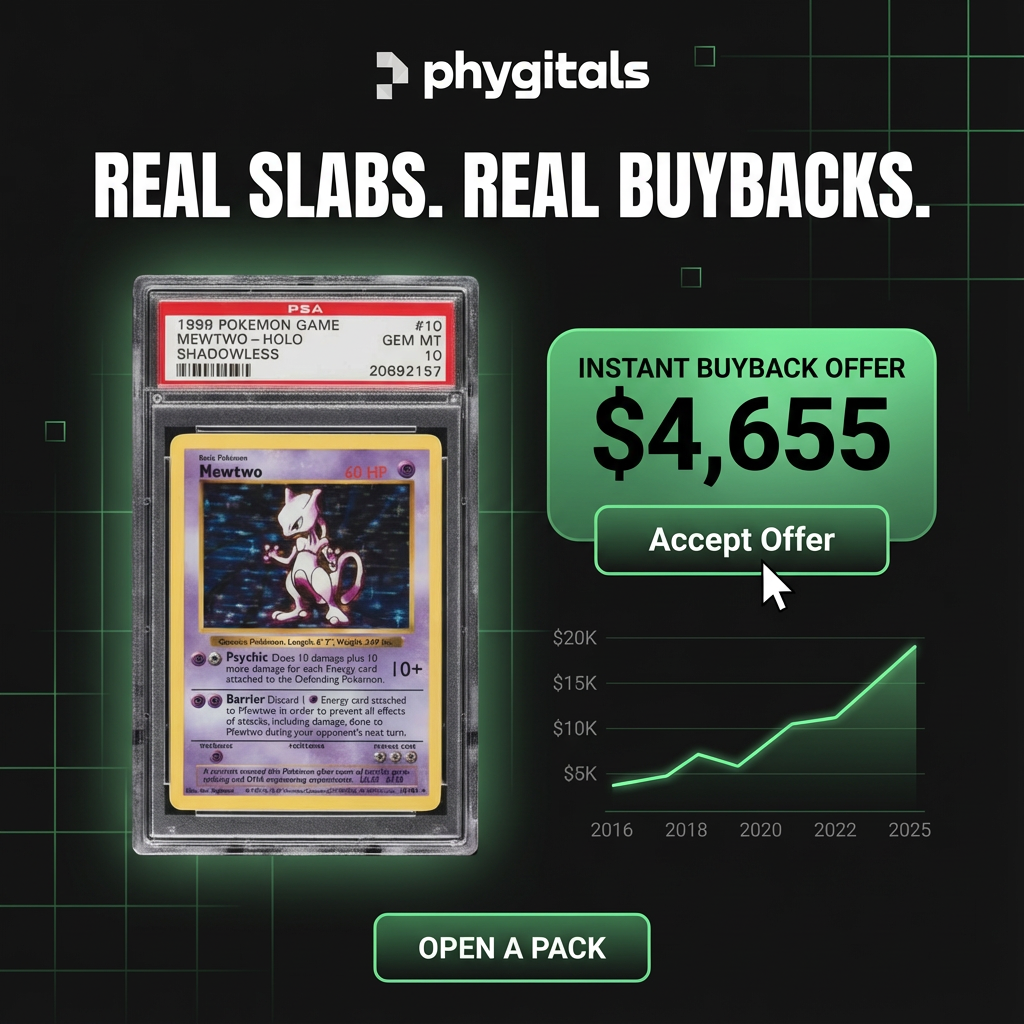 Phygitals Facebook ad