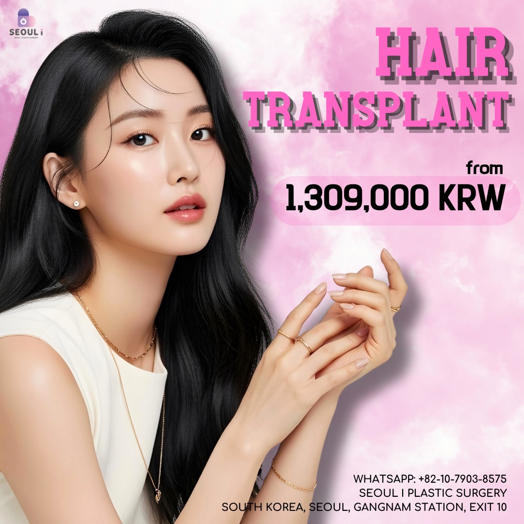 Seoul I Plastic Surgery ENG Facebook ad: Rediscover Your Beauty, Hair Transplant for Women