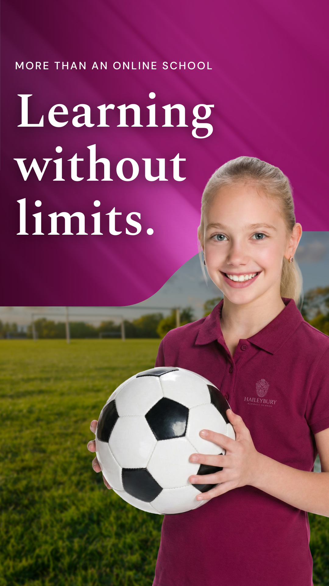 Haileybury Pangea Facebook ad