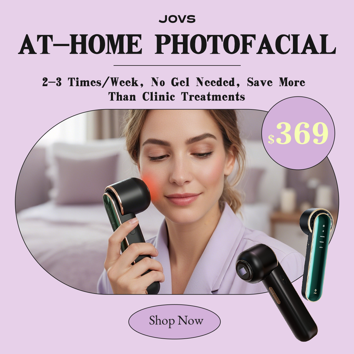 JOVS Facebook ad