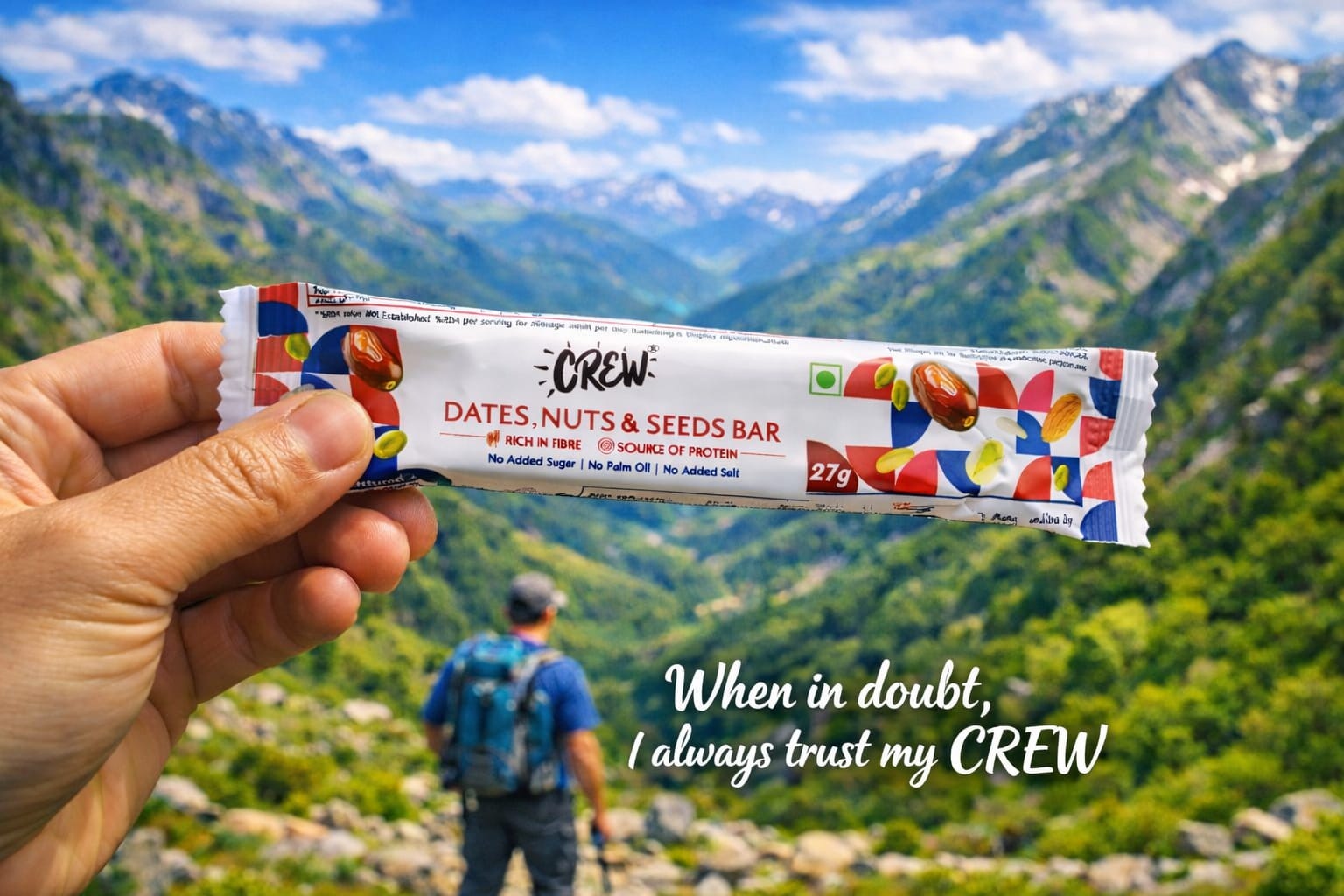 Trekk Bars Facebook ad