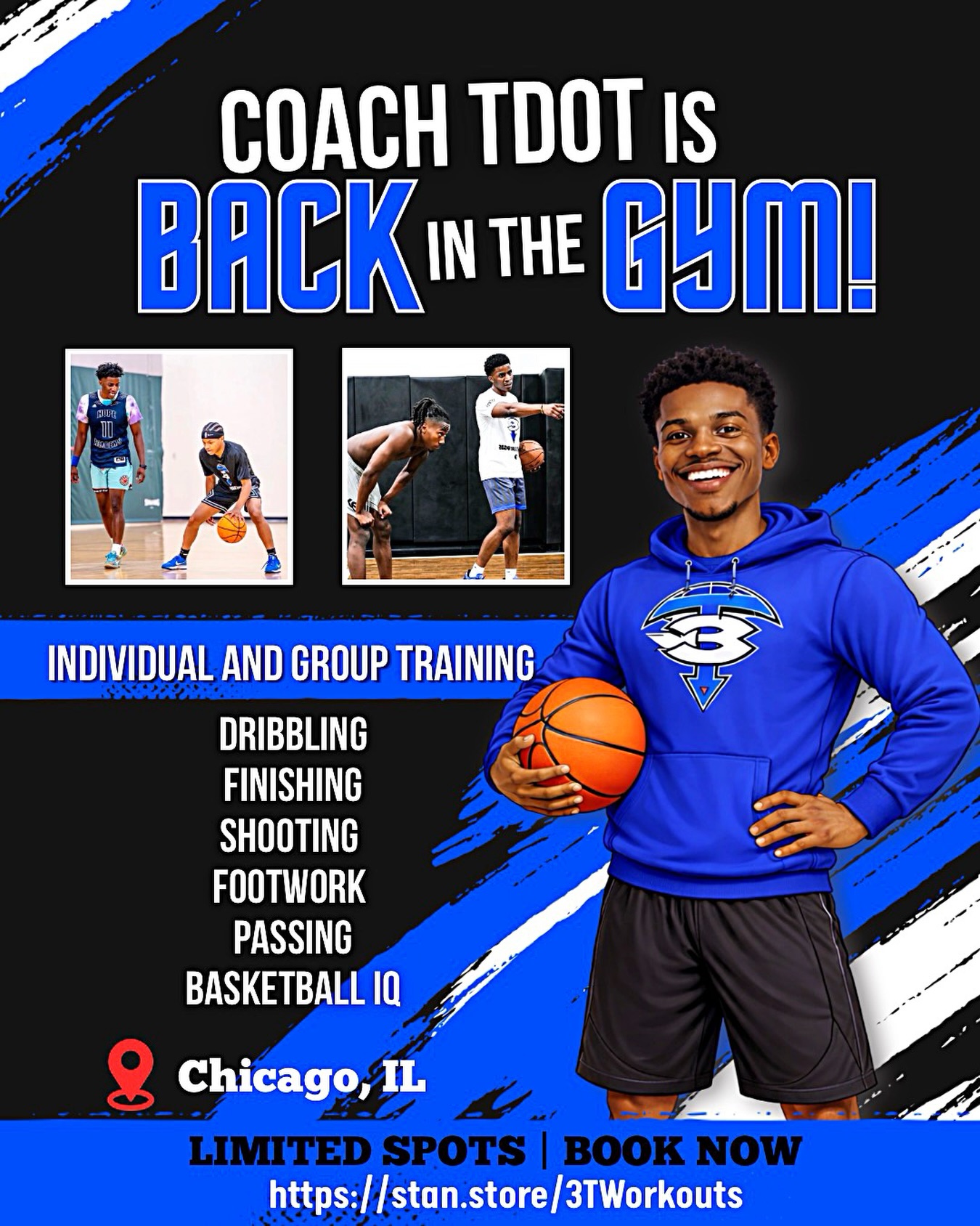 3tworkouts Facebook ad: OFF-SZN IS OFFICIALLY HERE